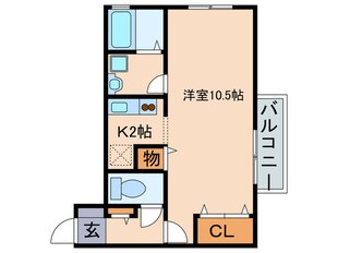 ベルコ－ト木ノ座の物件間取画像